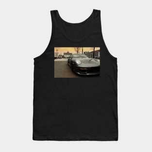 porsche 911, berlin city, brandenburg gate Tank Top